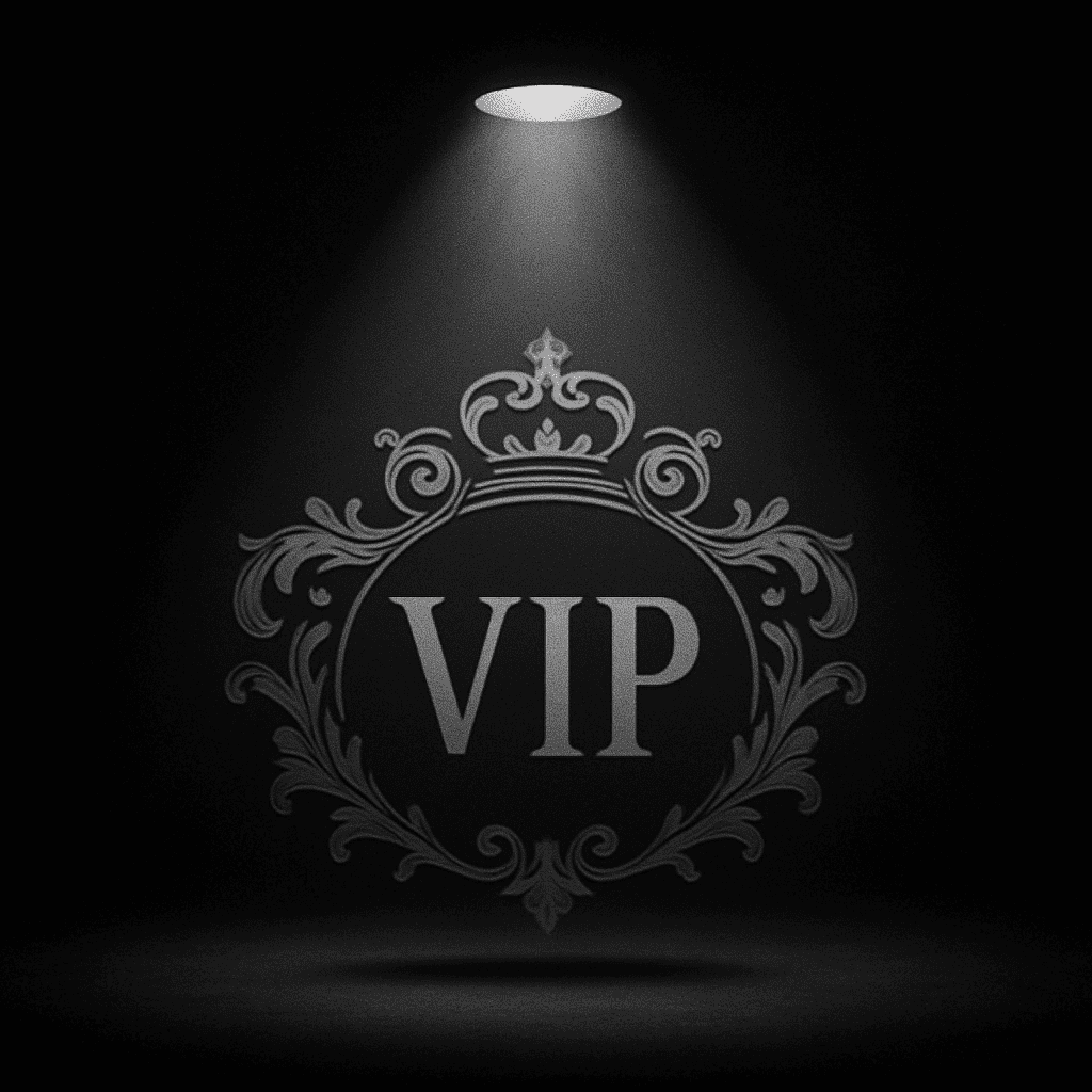 VIP badge illustration